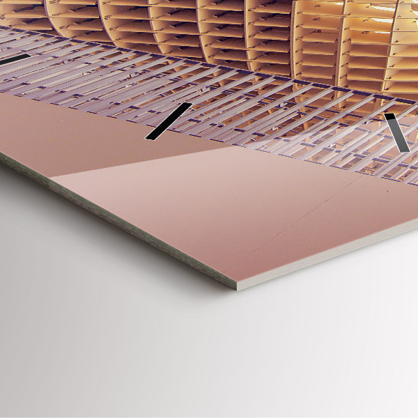 Čtvercové nástěnné hodiny Vyhlídka v Seville