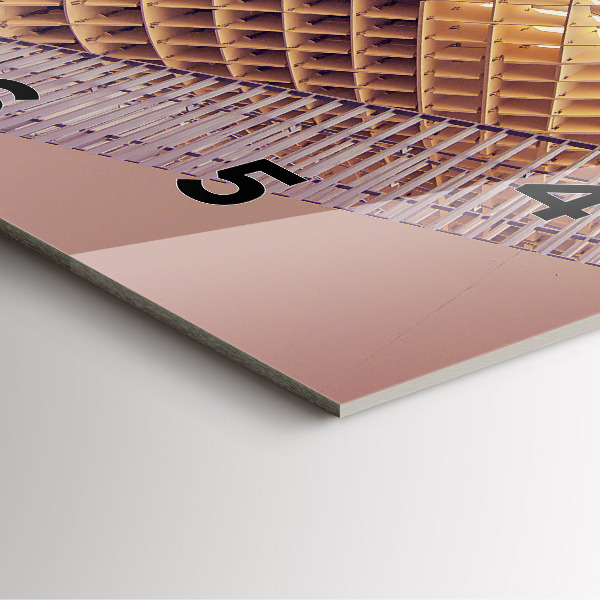 Čtvercové nástěnné hodiny Vyhlídka v Seville