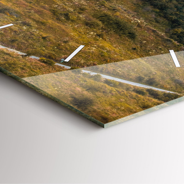 Skleněné hodiny čtvercové Spišský hrad na Slovensku