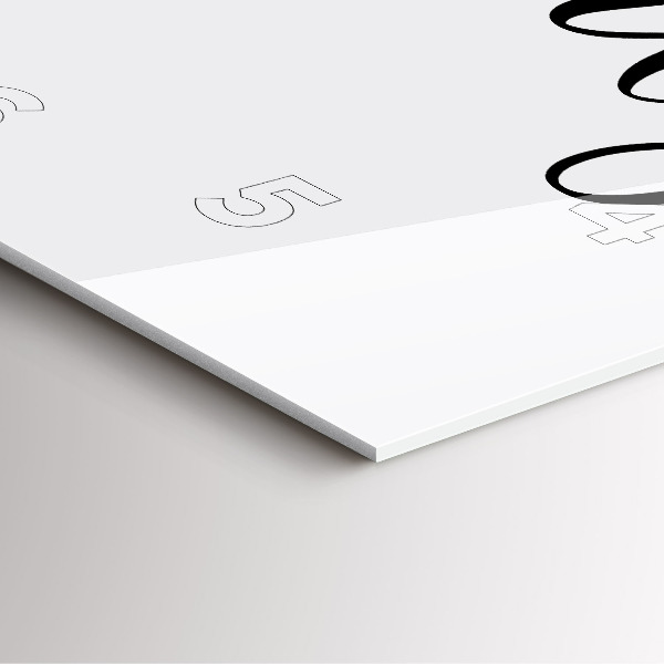 Čtvercové nástěnné hodiny Rodinný nápis a srdce