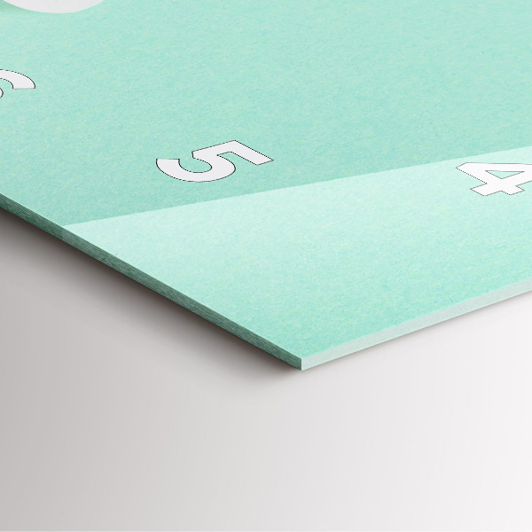 Skleněné hodiny čtvercové Květy jabloní