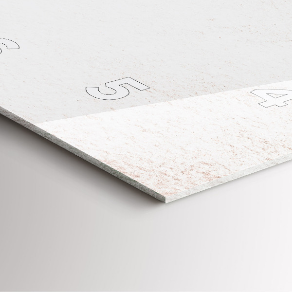 Skleněné hodiny čtvercové Dekorativní vzor