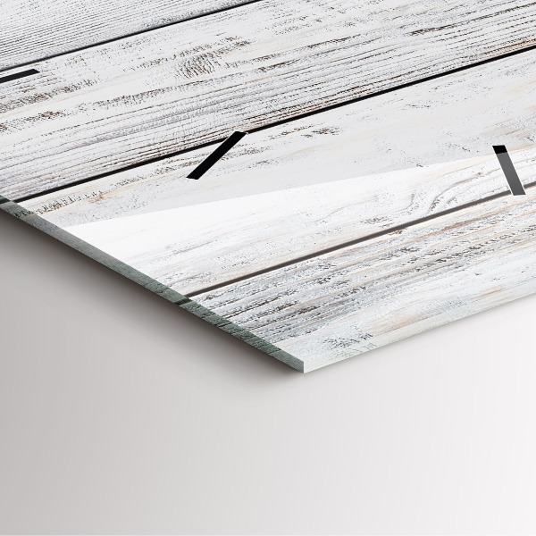 Skleněné hodiny čtvercové Malované desky