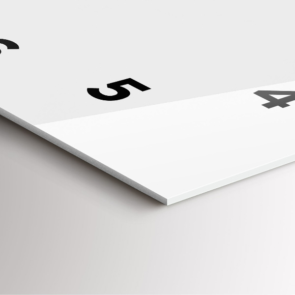 Skleněné hodiny čtvercové Tropické listy