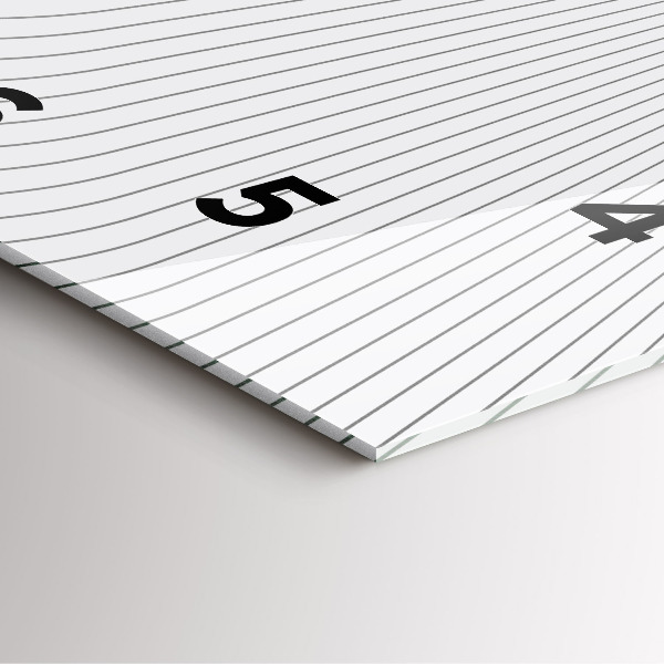 Skleněné hodiny čtvercové Čáry abstraktní