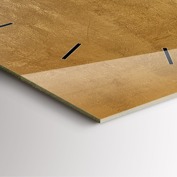 Skleněné hodiny čtvercové Dekorativní plátno