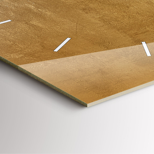 Skleněné hodiny čtvercové Dekorativní plátno