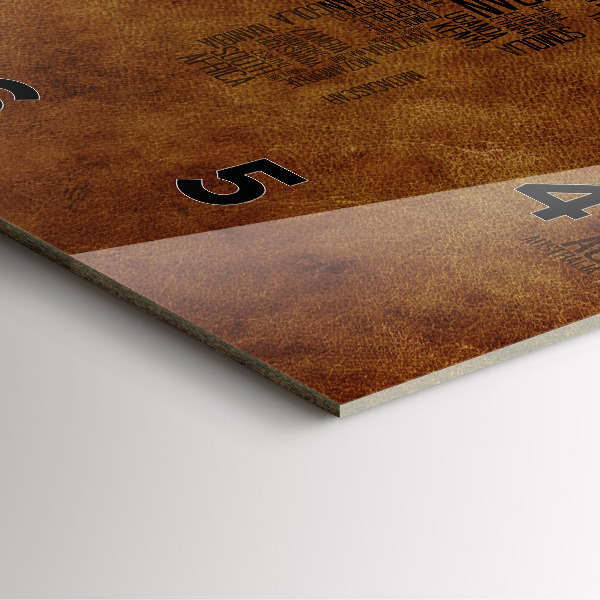 Skleněné hodiny čtvercové Mapa a názvy zemí