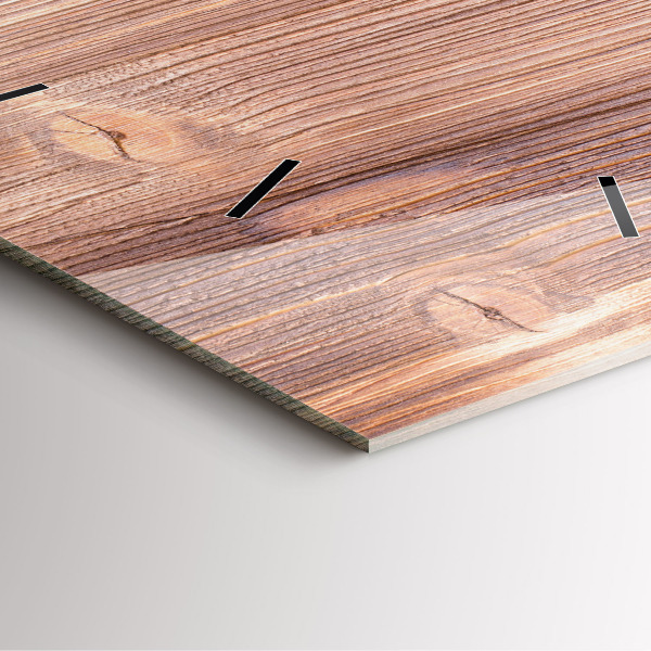 Skleněné hodiny čtvercové Paprika