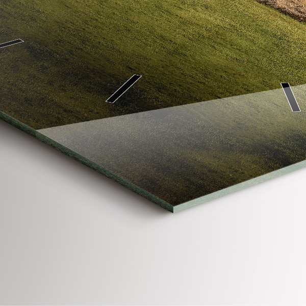 Čtvercové nástěnné hodiny Stonehenge Nimbostratus