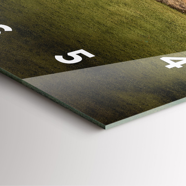 Čtvercové nástěnné hodiny Stonehenge Nimbostratus