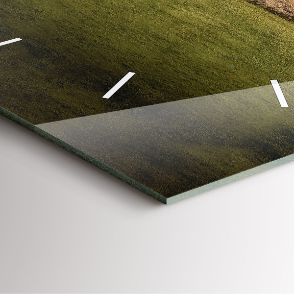 Čtvercové nástěnné hodiny Stonehenge Nimbostratus