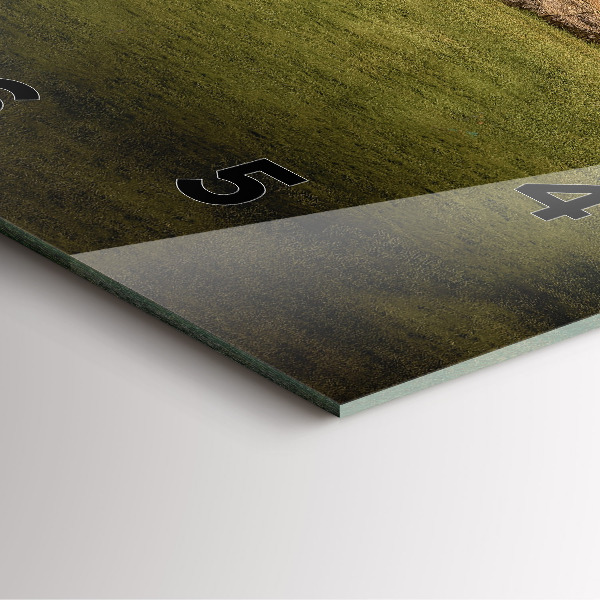 Čtvercové nástěnné hodiny Stonehenge Nimbostratus