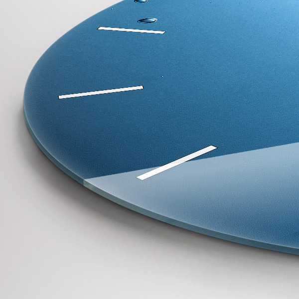 hodiny na skle Pohled pod vodu