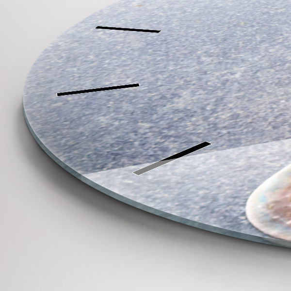 hodiny na skle Kousek dortu