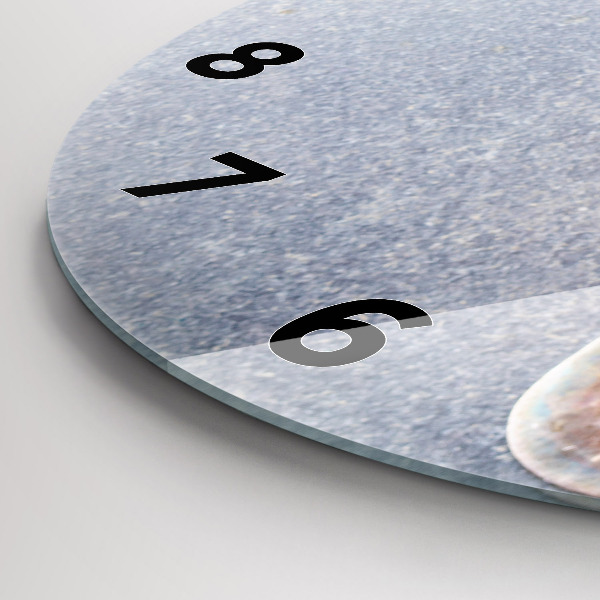 hodiny na skle Kousek dortu