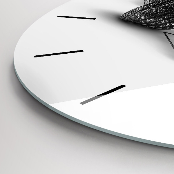 Kulaté skleněné hodiny s fotkou Konstrukce vozu F1