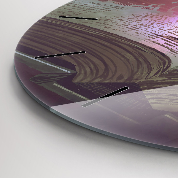 hodiny na skle Knižní abstrakce