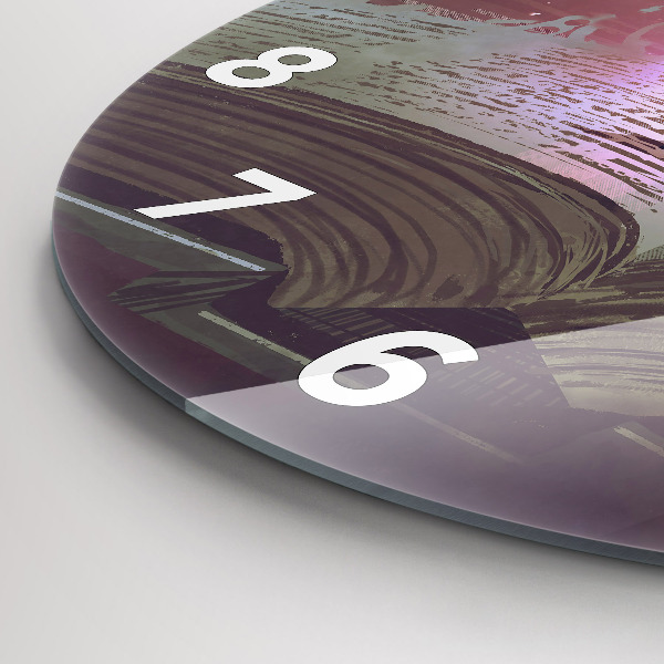 hodiny na skle Knižní abstrakce