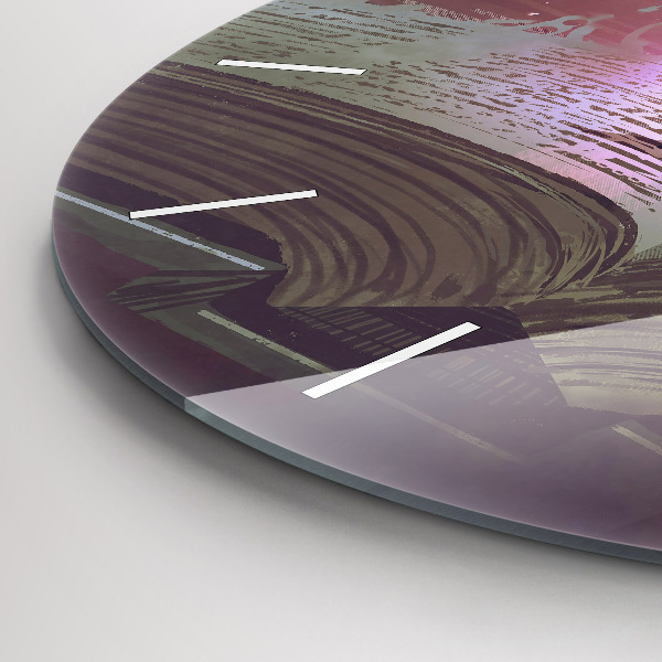 hodiny na skle Knižní abstrakce