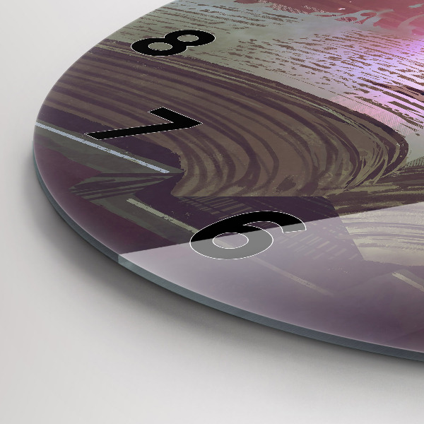 hodiny na skle Knižní abstrakce