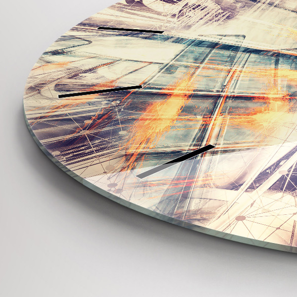 hodiny na skle Abstraktní mechanismus