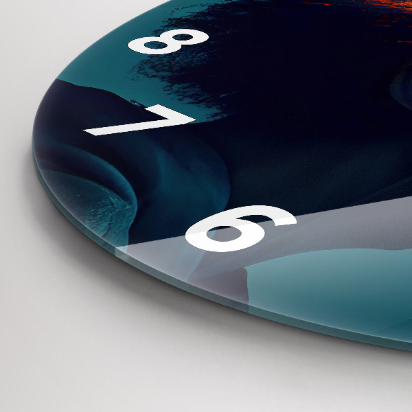 hodiny na skle Futuristický svět