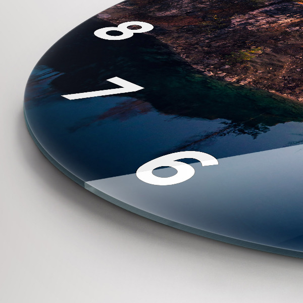 hodiny na skle Krakovské jezero Zakrzówek