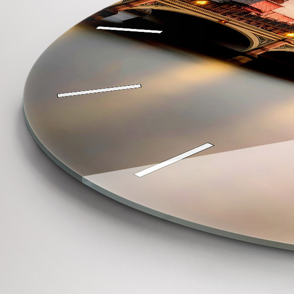 hodiny na skle Big Ben londýnské panorama