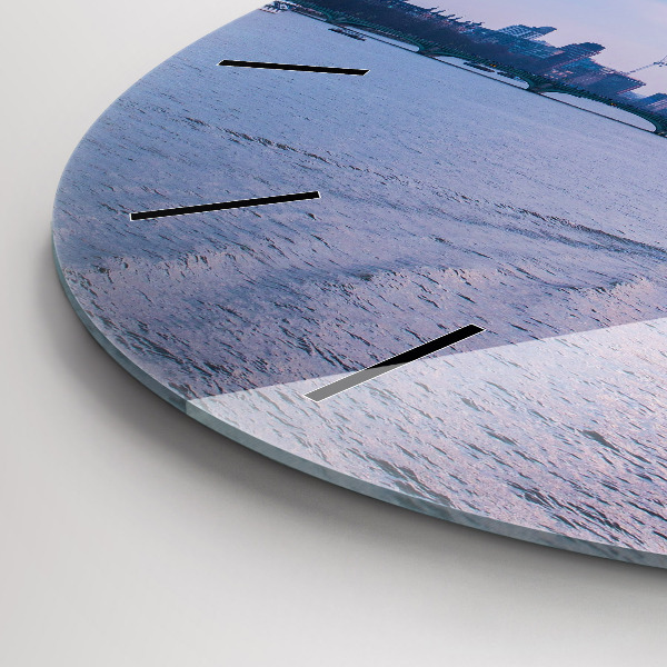 hodiny na skle Panorama města London Eye