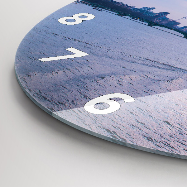 hodiny na skle Panorama města London Eye