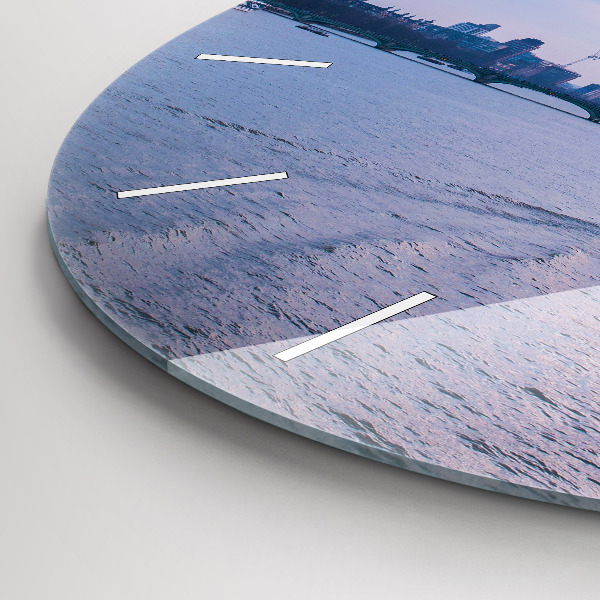 hodiny na skle Panorama města London Eye