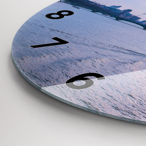 hodiny na skle Panorama města London Eye