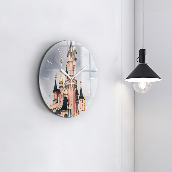 hodiny na skle Zámek Disneyland v Paříži