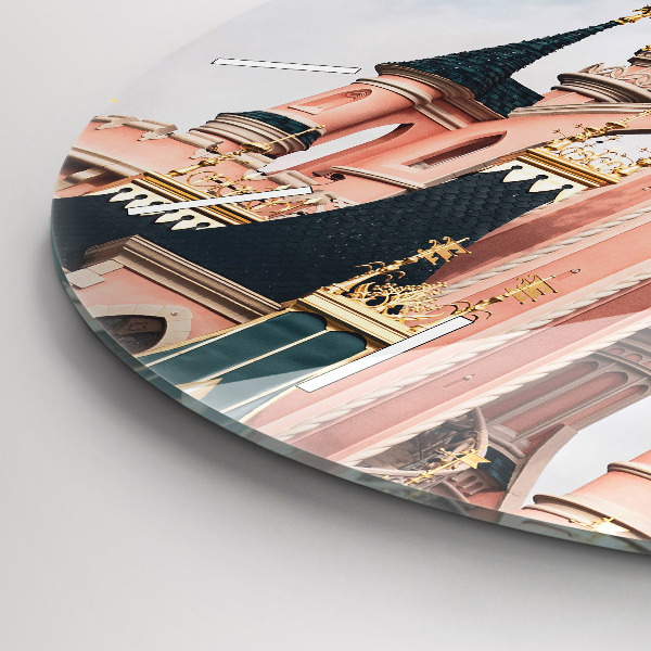 hodiny na skle Zámek Disneyland v Paříži