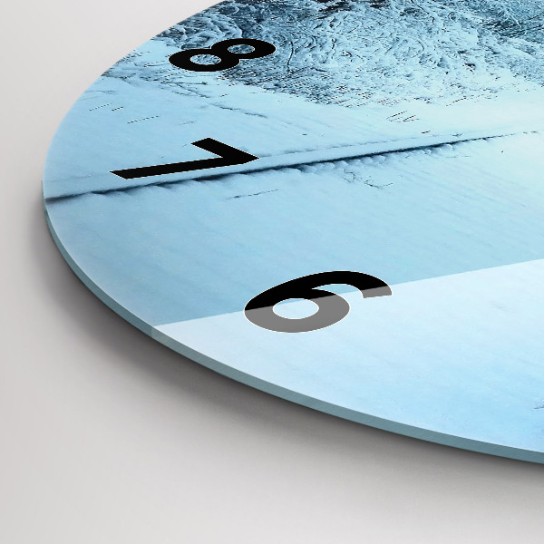 hodiny na skle Jeleni na kolejích