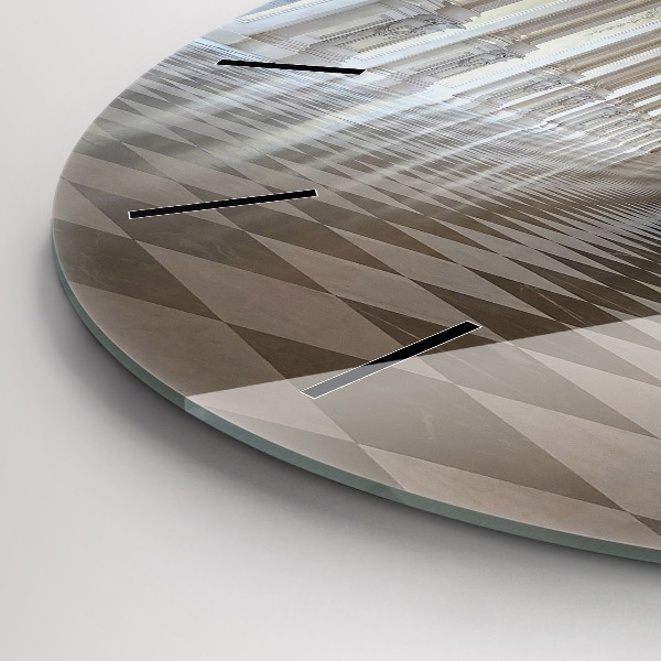 hodiny na skle Muzeum La Veneria Reale