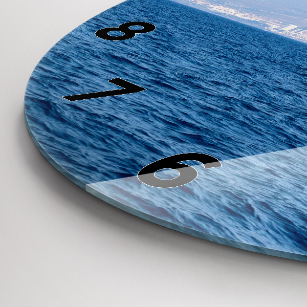 hodiny na skle Jachta na Tenerife