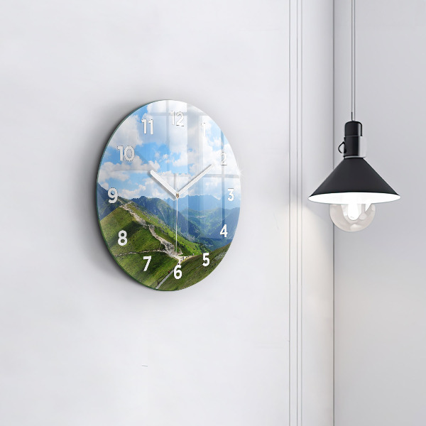 hodiny na skle Kasprowy Wierch Zakopane