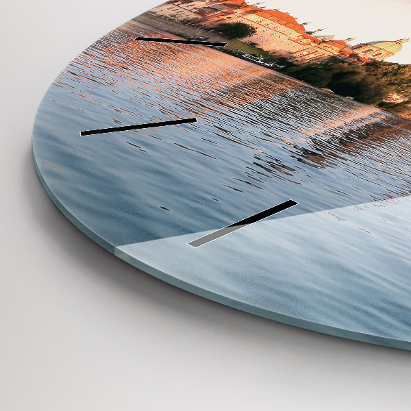 hodiny na skle Karlův most v Praze