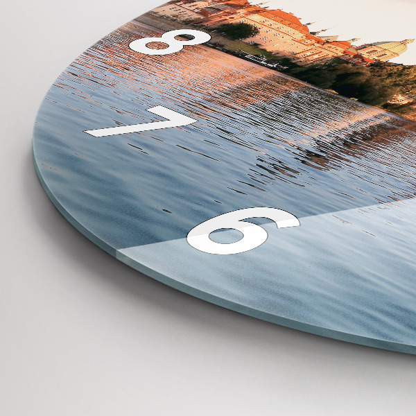 hodiny na skle Karlův most v Praze