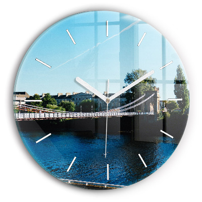 hodiny na skle Southportland Skotsko