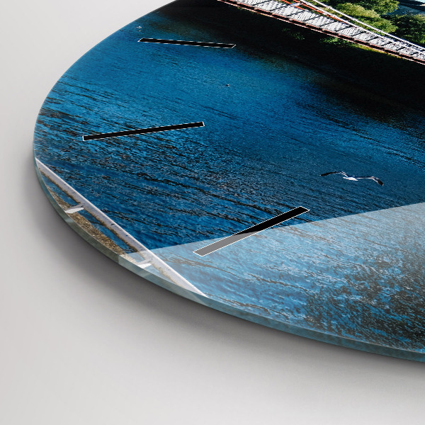 hodiny na skle Southportland Skotsko