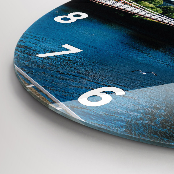 hodiny na skle Southportland Skotsko