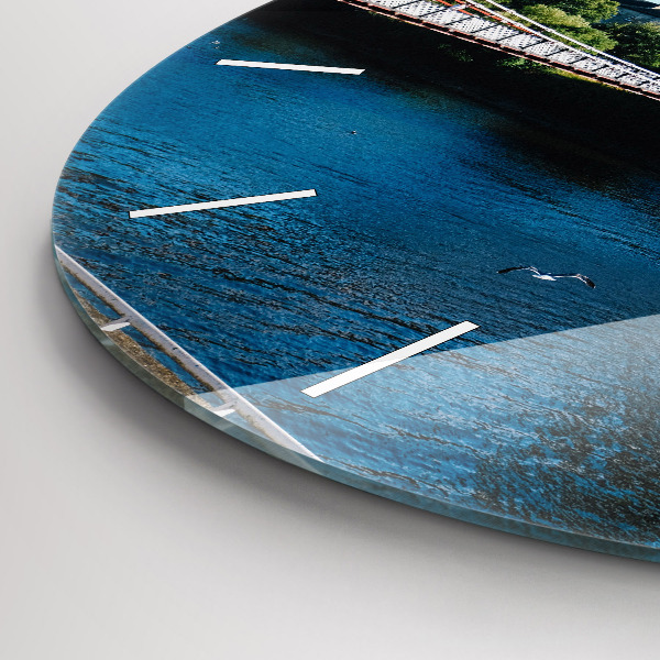 hodiny na skle Southportland Skotsko