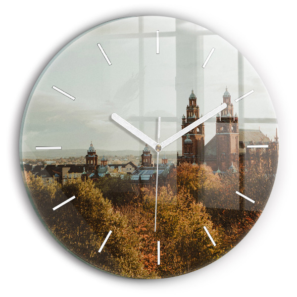 hodiny na skle Umělecká galerie v Glasgow