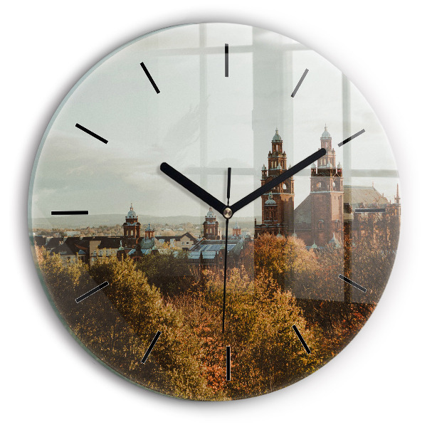 hodiny na skle Umělecká galerie v Glasgow