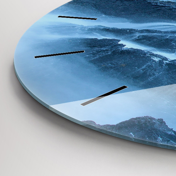 hodiny na skle Maják