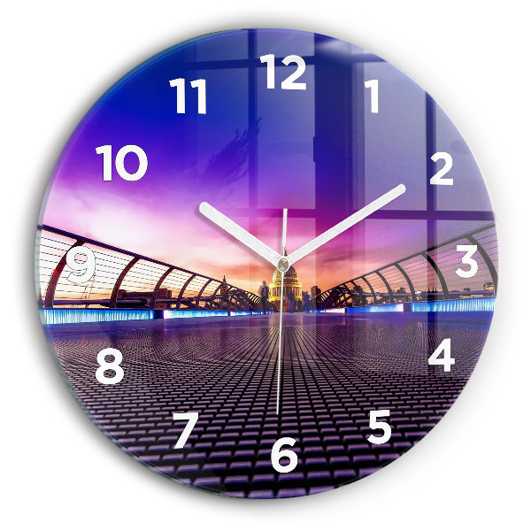 hodiny na skle Katedrála svatého Pavla