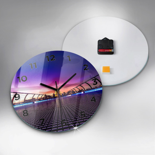 hodiny na skle Katedrála svatého Pavla